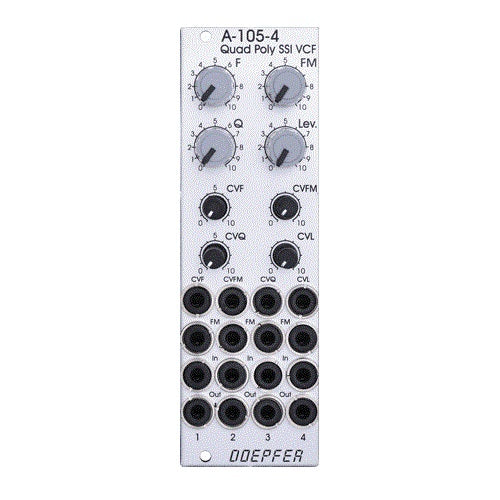 Doepfer - A-105-4: Quad Poly VCF