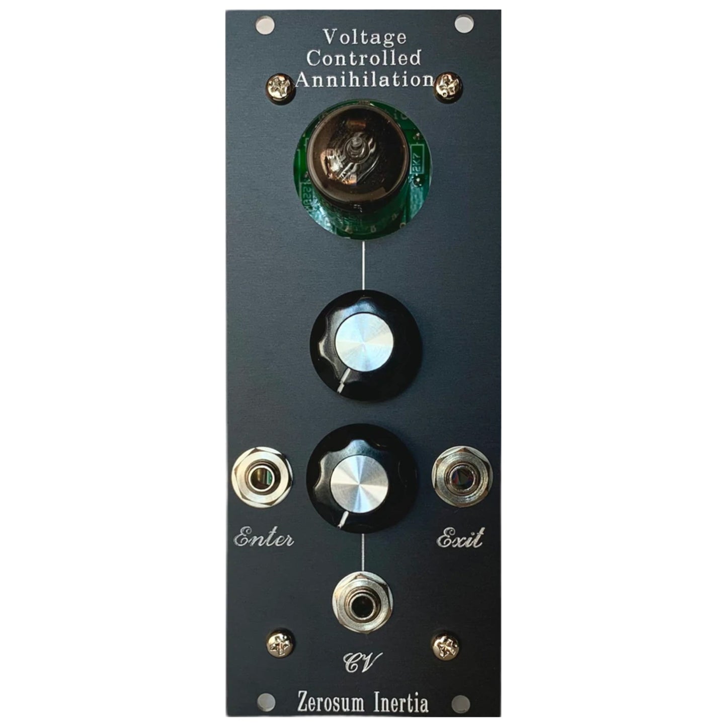 Zerosum Inertia - Voltage Controlled Annihilation