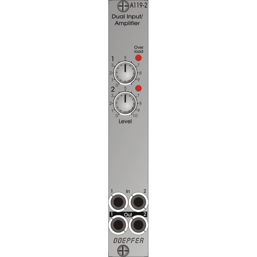 Doepfer - A-119-2 Dual External Input/Amplifier