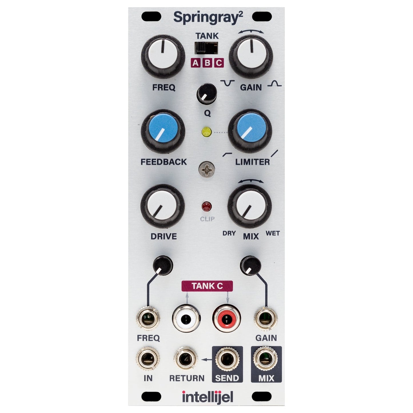 Intellijel - Springray 2 Real Spring Tank Reverb
