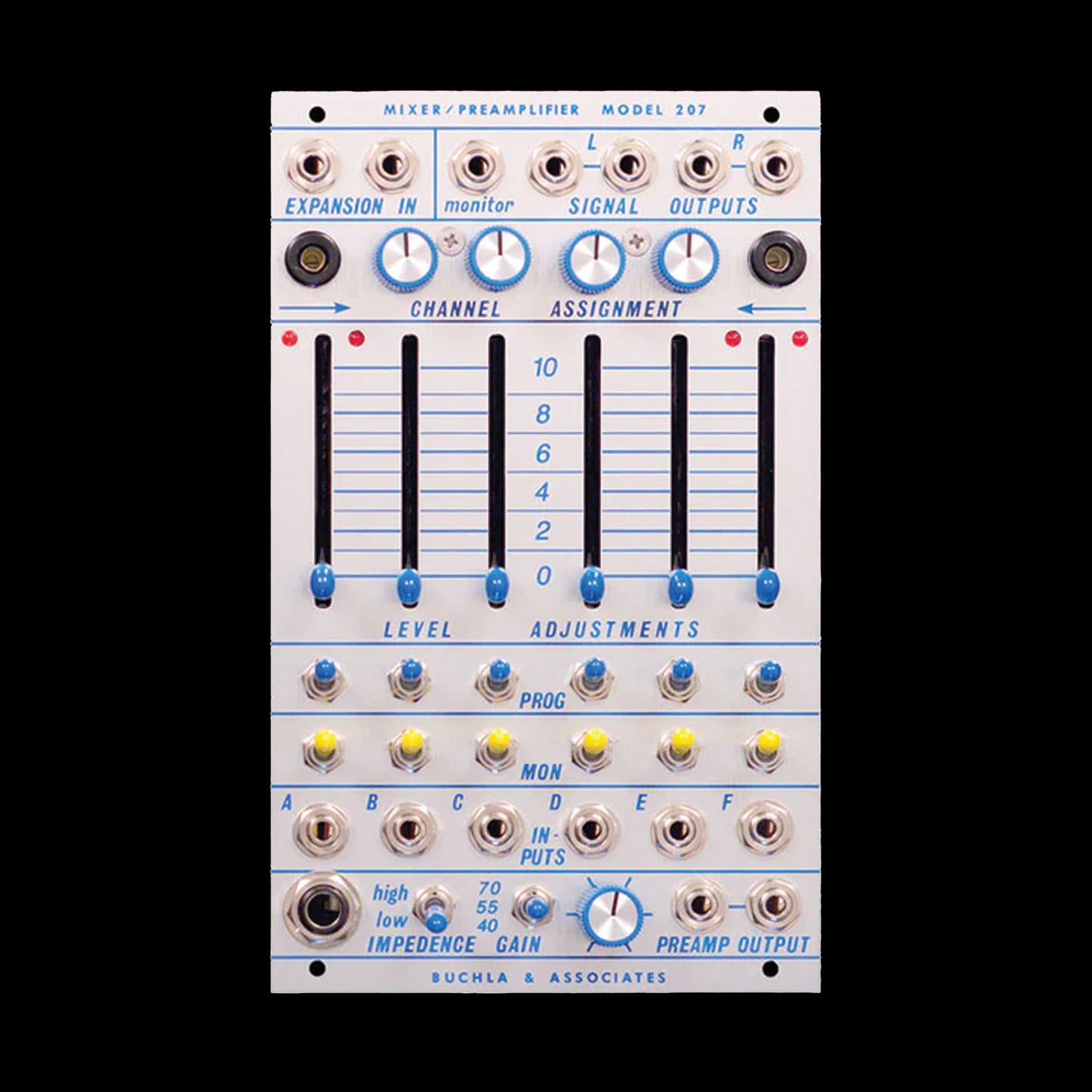 Buchla - 207 Classic Reissue – Mixer/Preamplifier