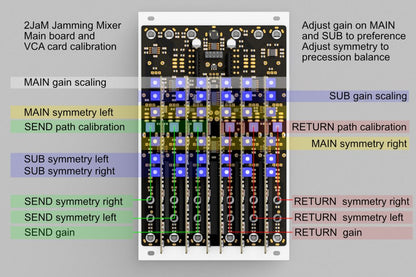 Northern Light Modular - Jamming Mixer – Model 2JaM