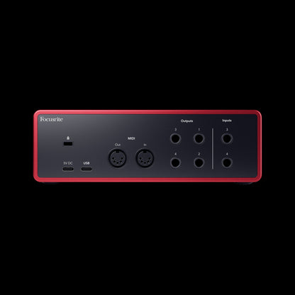 Focusrite - Scarlett 4i4 4th Gen USB Audio Interface