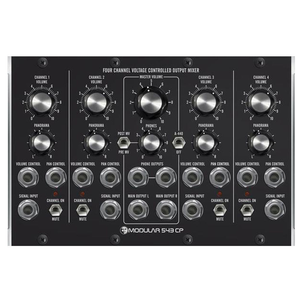 Moon Modular - 543CP: Stereo Output Mixer