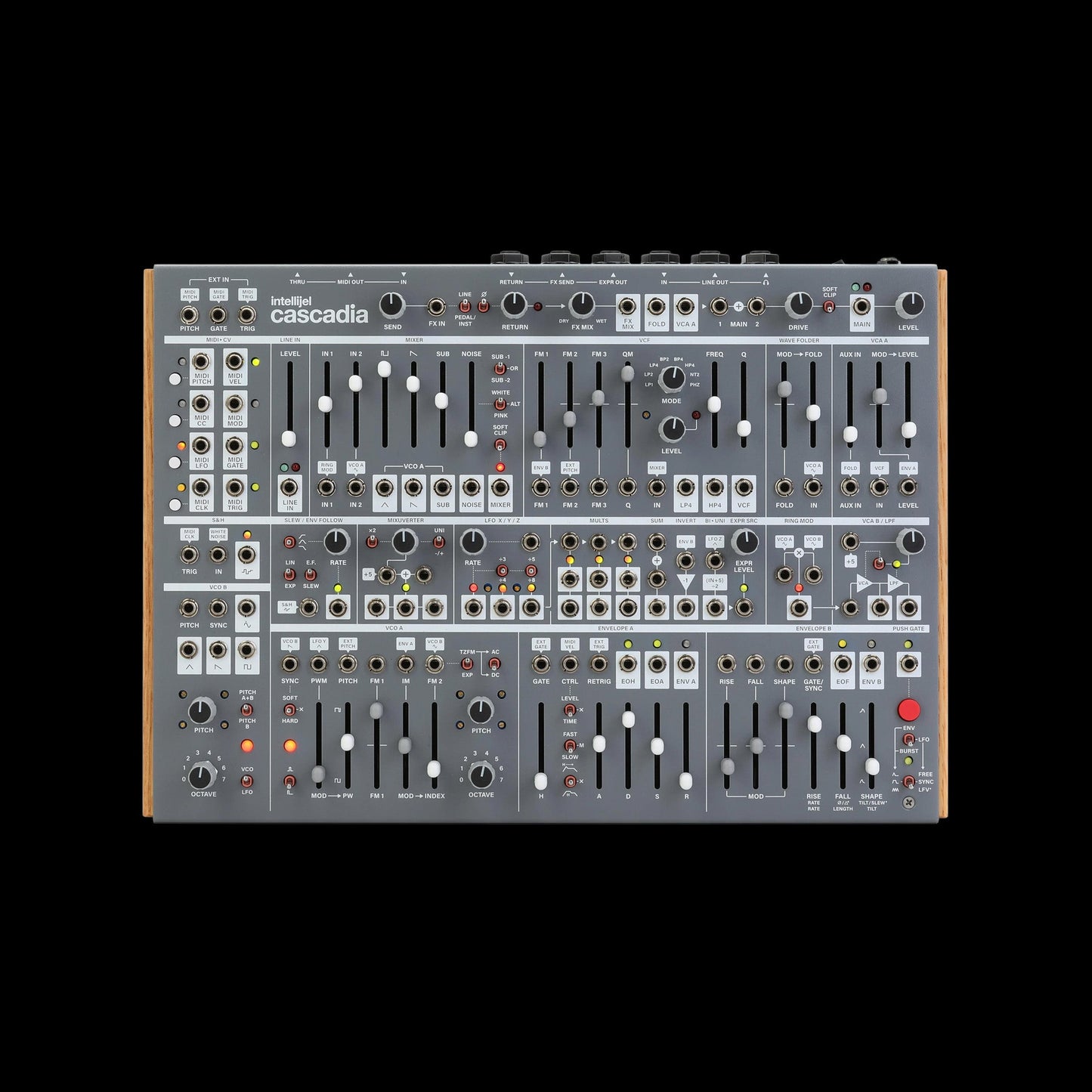 Intellijel - Cascadia Desktop Semi-Modular Synthesizer