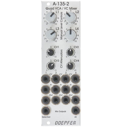 Doepfer - A-135-2 Quad VCA / Voltage Controller Mixer