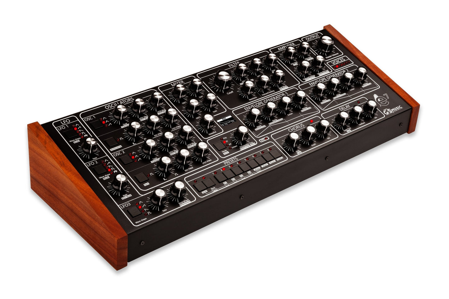 GS - e7 [Black / Red]