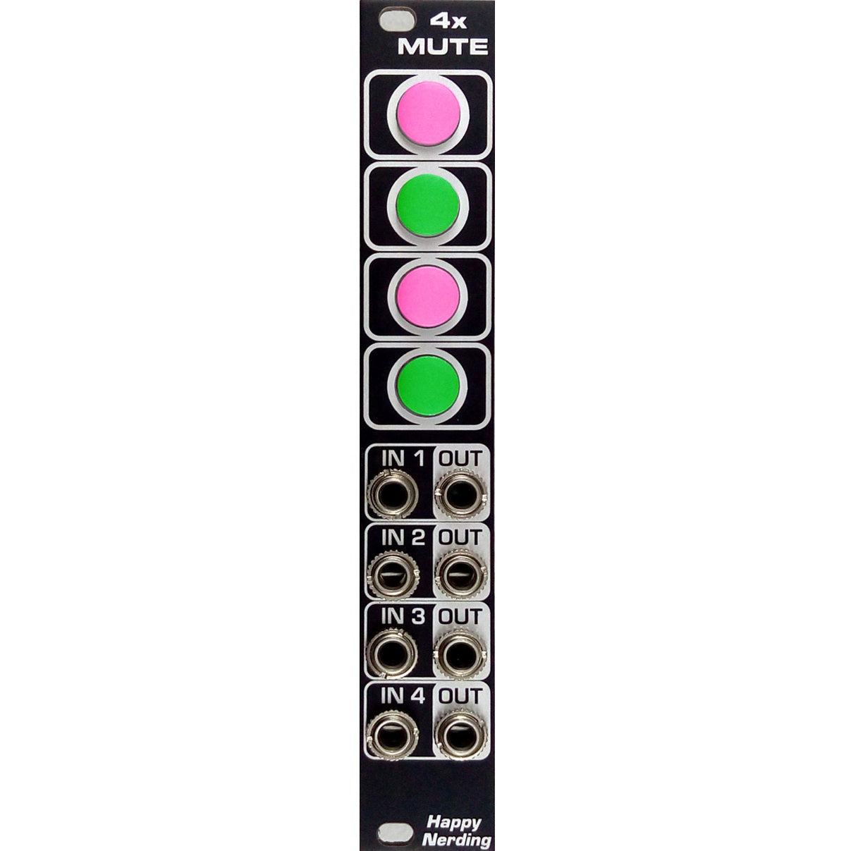 Happy Nerding - 4x Mute