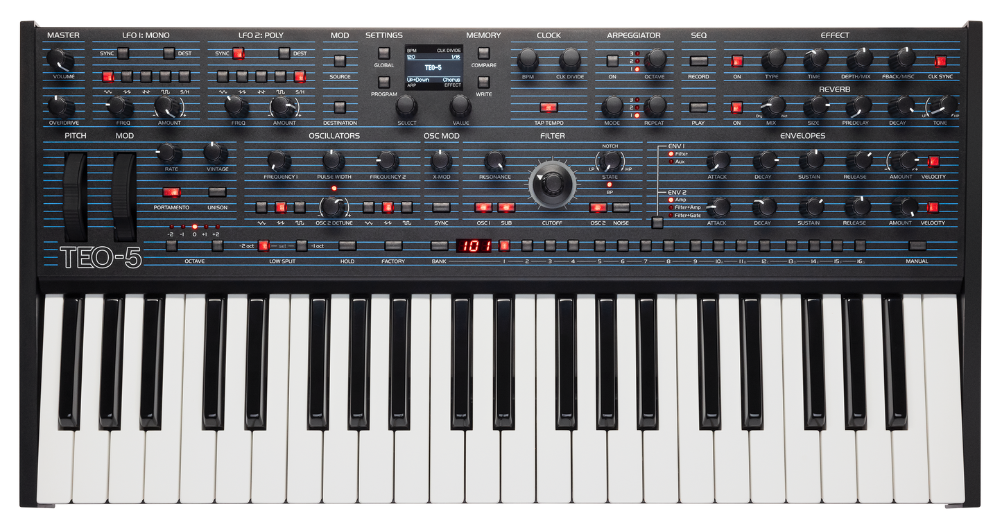 Oberheim - TEO-5 Analog Synthesizer