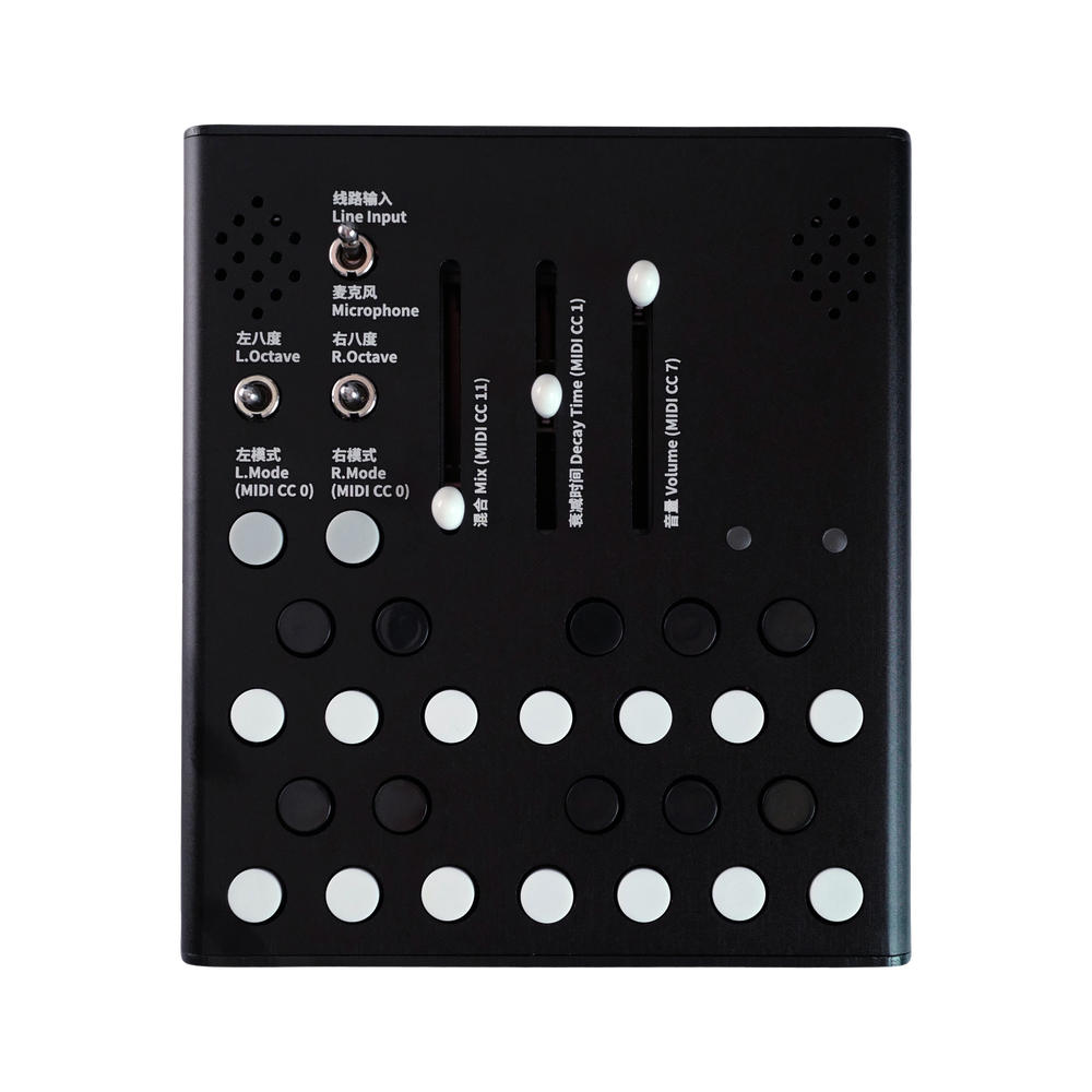 Meng Qi - Wingie MkII Mini Synth Black