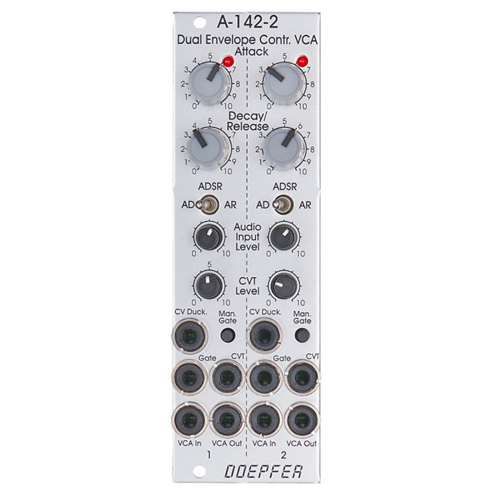 Doepfer - A-142-2: Dual Envelope Controlled VCA