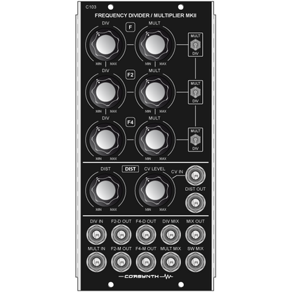 Corsynth - C103: Frequency Divider / Multiplier MKII