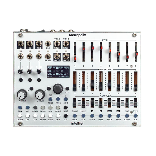 Intellijel - Metropolix Solo Desktop Multi-track Performance MIDI/CV Sequencer
